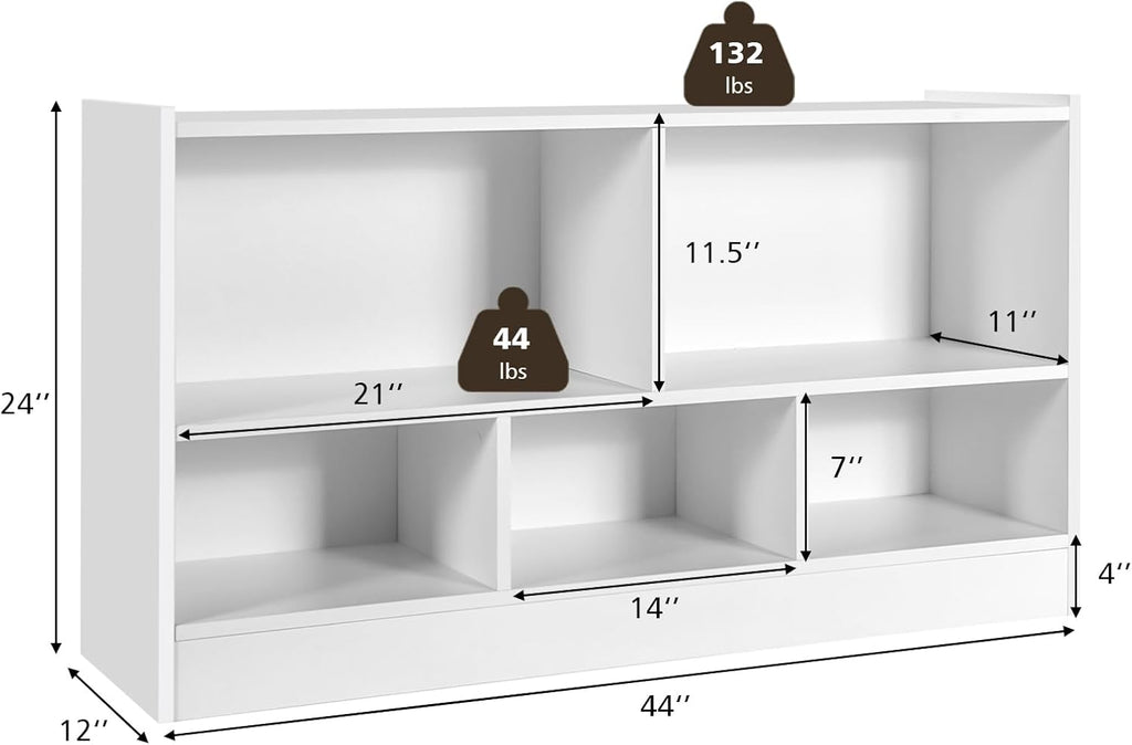 🧸5-Section Storage Organizer 🗂️ | Fun & Tidy Room ✨🎨