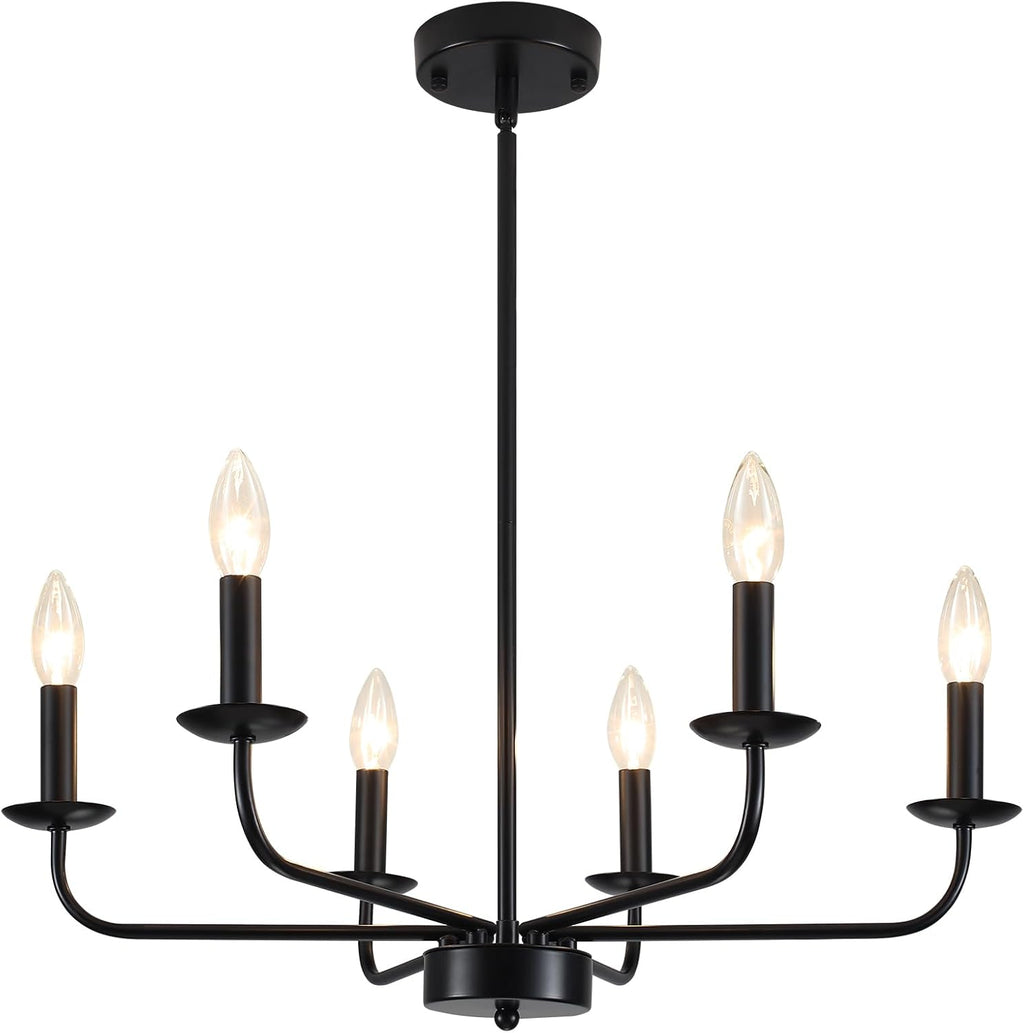 💡Farmhouse Chandelier 🌿 | Rustic Dining Light ✨🏠