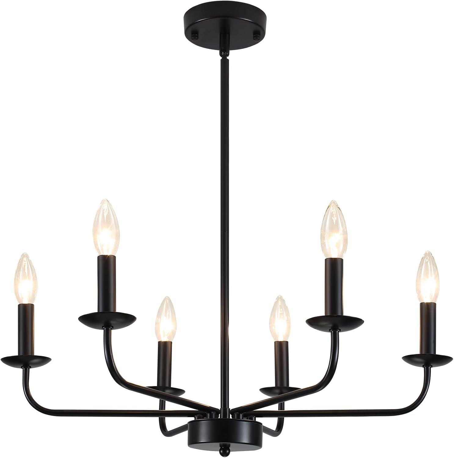 💡Farmhouse Chandelier 🌿 | Rustic Dining Light ✨🏠