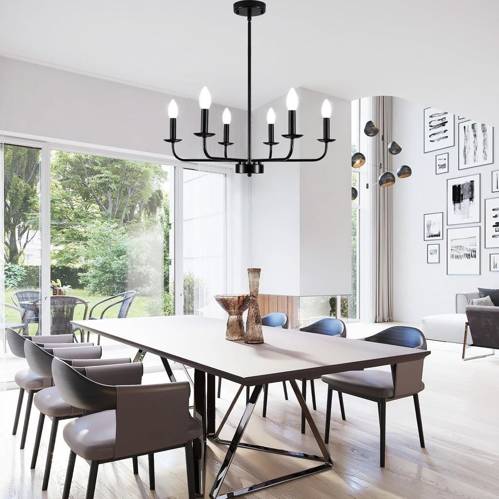 💡Farmhouse Chandelier 🌿 | Rustic Dining Light ✨🏠